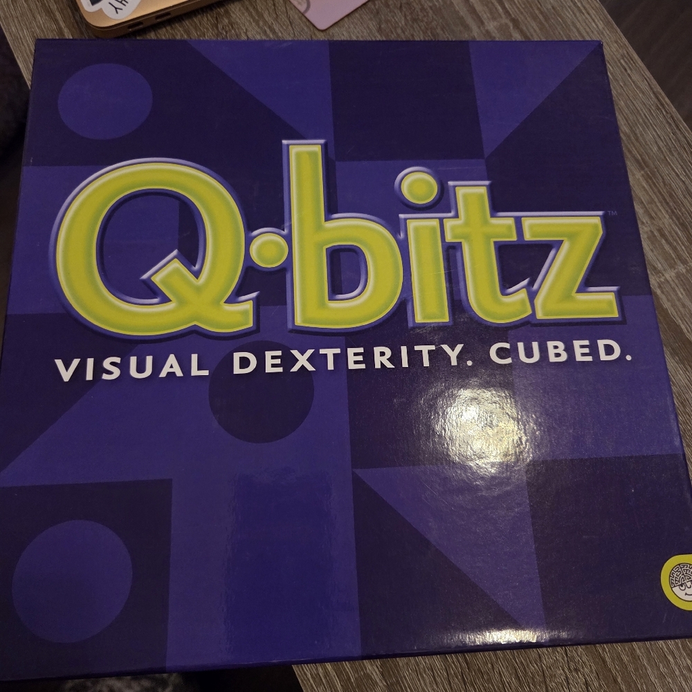 Mindware Q Bitz Visual Dexterity Cubed Game Complete New Condition